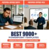 9000+ Premium PowerPoint Templates for Business, Creative & Professional Use
